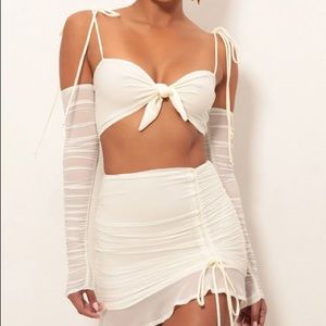 Luciana Two Piece Set in Ivory